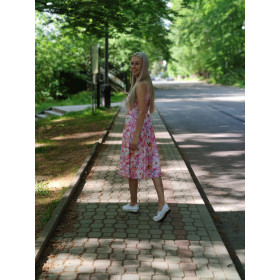 KLEID "ISABELLE" - STOCKROSEN - Nähset