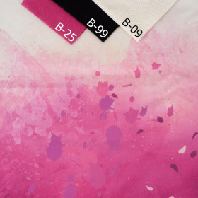 KLECKSE (fuchsie) - Paneel Sommersweat 