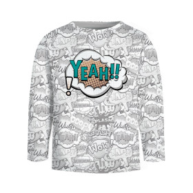 LONGSLEEVE - COMICS / yeah (bunt) - Nähset