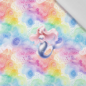 MERMAID (SEA ANIMALS m. 3) - Paneel (60cm x 50cm)  Baumwoll Webware