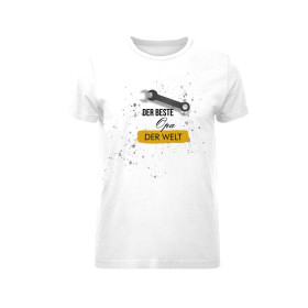 HERREN T-SHIRT - Der beste Opa der Welt / Schraubenschlüssel - Single Jersey 