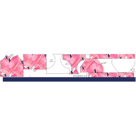 Mädchen Badeanzug - PINK FLAMINGOS
