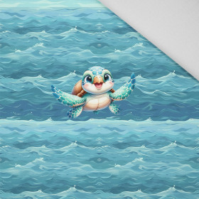 TURTLE (SEA ANIMALS m. 1) - Paneel (60cm x 50cm) Panama 220g