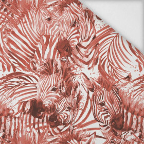 ZEBRA (rot) / weiß - Softshell