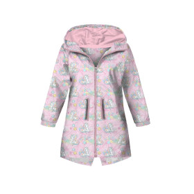 KINDERPARKA (ARIEL) - EINHÖRNER UND BLUMEN m. 2 (WUNDERLAND) - Nähset