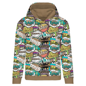 CLASSIC DAMEN HOODIE (POLA) - COMICS (bunt) - Sommersweat 