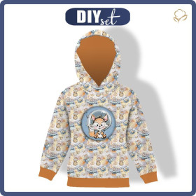 KINDER HOODIE (ALEX) - SCHNUKELCHEN M. 13 (SCHNUKELCHEN IM WELTALL) - Nähset