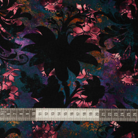 FLORAL M. 7 - Single Jersey Sommersweat