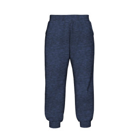 KINDER JOGGINGHOSE (ROBIN) - MELANGE NAVY - Nähset