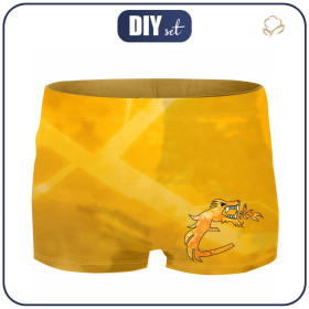 Jungen Badehose - GOLD NINJA 122-128