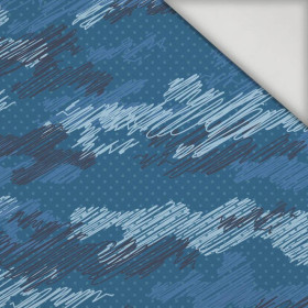 CAMOUFLAGE - Kritzelei / classic blue - Lycra 300g