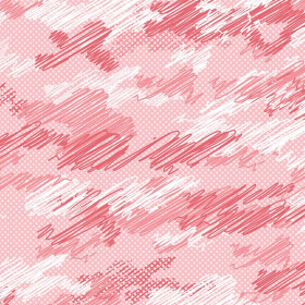 CAMOUFLAGE - Kritzelei / rot