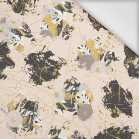 BLUMENSTRAUß Ms 3 (gold) - Nylonstoff PUMI