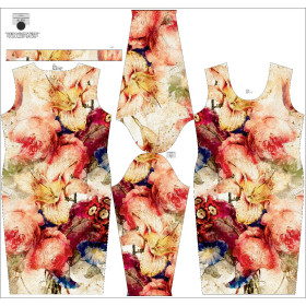 BLEISTIFTKLEID (ALISA) - WATERCOLOR FLOWERS MS. 5 - Nähset