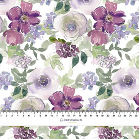 AQUARELL BLUMEN Ms. 3 - Viskose Jersey