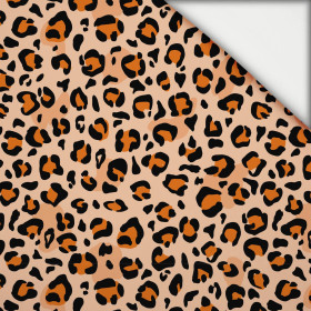 LEOPARD / SPRENKEL  - leichte Maschenware angeraut