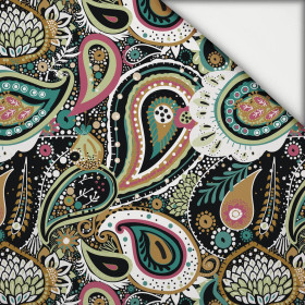 Paisley Mst. 4  - leichte Maschenware angeraut