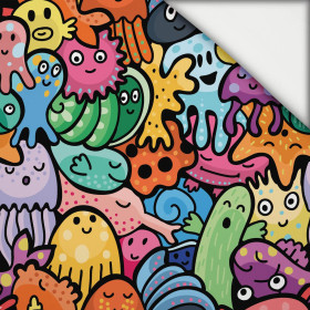 MONSTER - leichte Maschenware angeraut