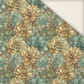 SUCCULENT PLANTS MS. 2 - Leinen 100%