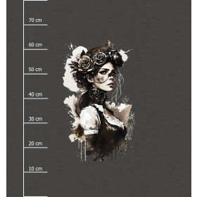 STEAMPUNK WOMEN - Paneel (75cm x 80cm) SINGLE JERSEY ITY