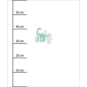 GEMALTER DIPLODOCUS - Paneel (60cm x 50cm) Sommersweat