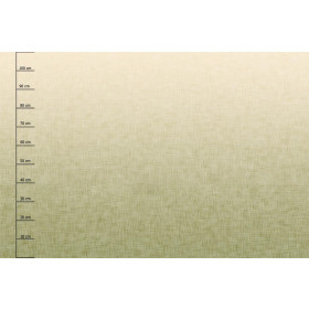 OMBRE / ACID WASH - hellgrün (vanille) - panoramisches Paneel (110cm x 165cm)