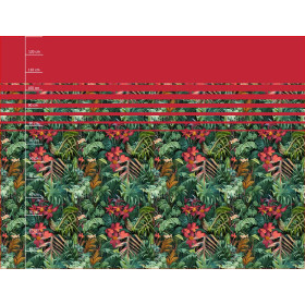 WILD JUNGLE ms. 1/ MONSTERA  - Kleid-Panel