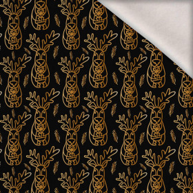 GOLD CHRISTMAS WZ. 4 - Wintersweat angeraut mit Elastan ITY