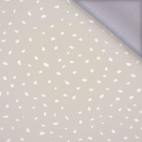 50cm WEIßE SPUREN / beige (MAGISCHER WEIHNACHTSWALD) - Softshell 