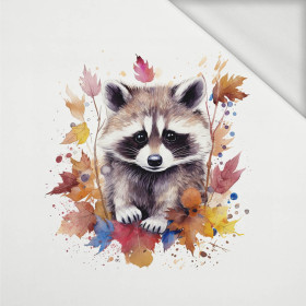 WATERCOLOR RACCOON ms. 2 - Panel (75cm x 80cm) Sommersweat