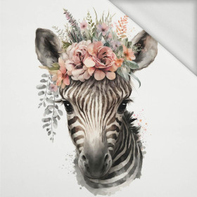 BABY ZEBRA - Paneel (60cm x 50cm) Sommersweat