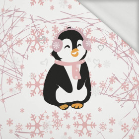 PINGUIN 2.0 / rose quartz - panoramisches Paneel  Sommersweat 