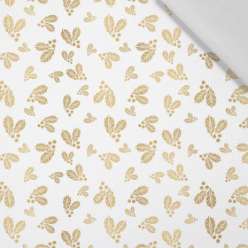 GOLDEN ILEX (WHITE CHRISTMAS) - Wintersweat angeraut mit Elastan ITY