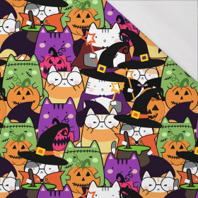 HALLOWEEN CATS M. 2 - Bio Single Jersey Sommersweat