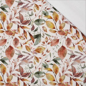 HERBSTBLÄTTER M. 2 (BUNTER HERBST)  - bio single jerset mit Elastan Sommersweat