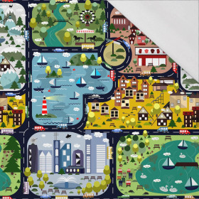 STRASSEN / Kreisverkehre - Bio Single Jersey Sommersweat