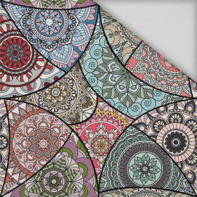 GLASMALEREI / aqua - schnelltrocknende Webware