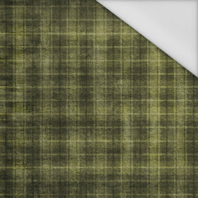 HERBST KARO / grün (HERBSTFARBEN) - Wasserabweisende Webware