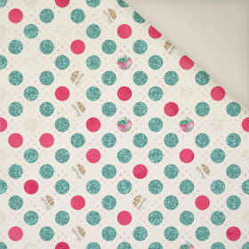 GLITZER DOTS  Ms. 2- Polster- Velours