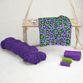 NEON LEOPARD M.1 - Sommersweat