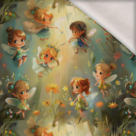 FAIRY WORLD wz.4  - Wintersweat angeraut mit Elastan ITY