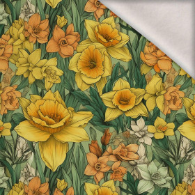 FLOWERS WZ.52 - Wintersweat angeraut mit Elastan ITY
