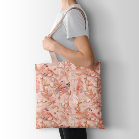PINK BIRDS (apricot)