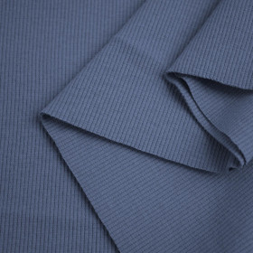 Strickware gerippt - Dunkelblau (M-06)