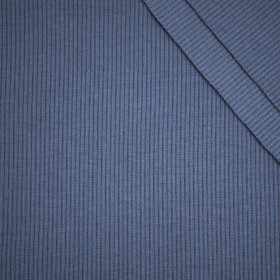Strickware gerippt - Dunkelblau (M-06)