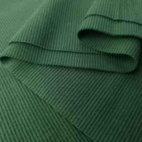 Strickware gerippt - DUNKELGRÜN (D-068)