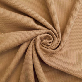 Strickware gerippt - KARAMELL (D-10) 