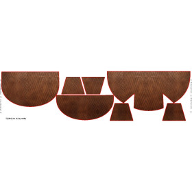 HÜFTTASCHE - LEATHER PATTERN WZ.19 / Größe nach Wahl