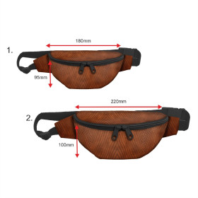 HÜFTTASCHE - LEATHER PATTERN WZ.19 / Größe nach Wahl