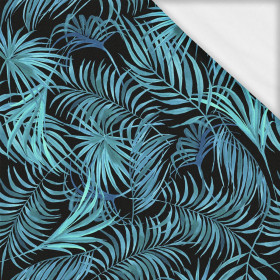 PALMENBLÄTTER Ms. 5 / schwarz- Single Jersey mit Elastan ITY